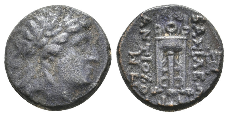 SELEUKID KINGDOM. Antiochos II Theos (261-246 BC). Ae. 3.96 g. 16 mm.