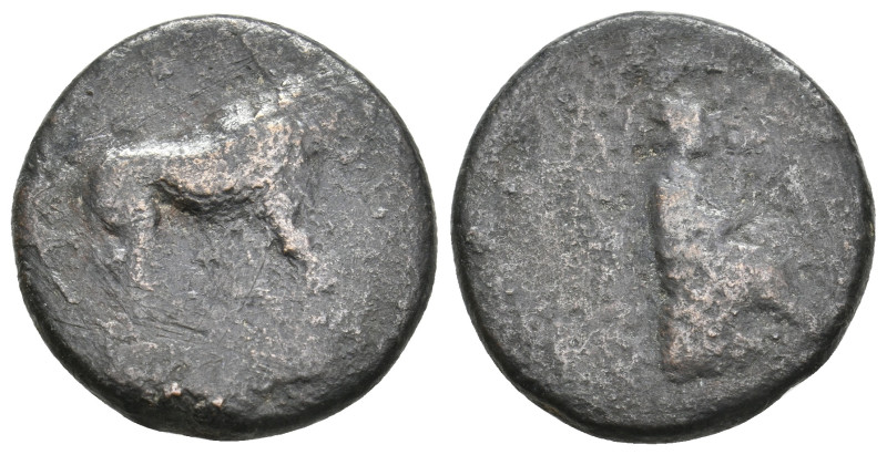 COMMAGENE. Samosata. (Mid 1st century BC).Ae. 10.06 g 25 mm.