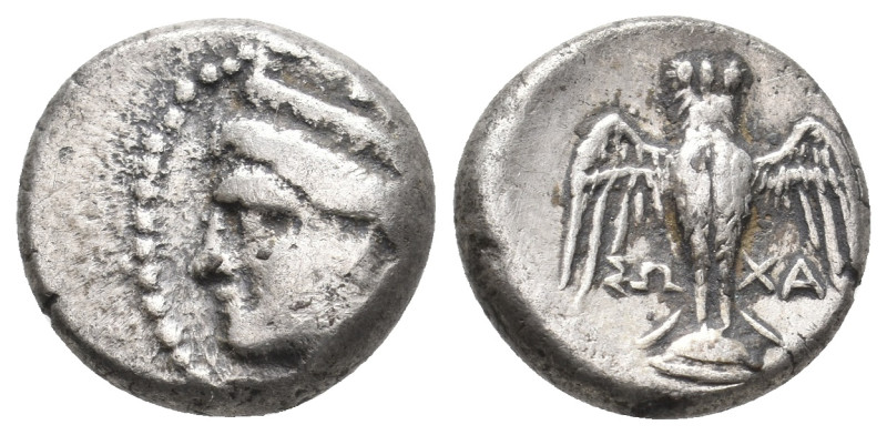 PONTOS. Amisos. (Circa 400-300 BC). AR Siglos. 5.50 g 16 mm