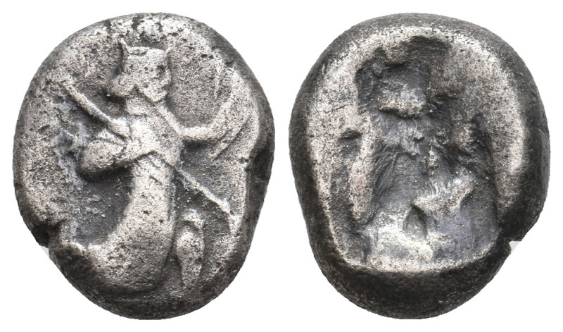 PERSIA. Achaemenid empire. (5th-4th century BC). AR Siglos. 5.26 g. 15.60 mm.