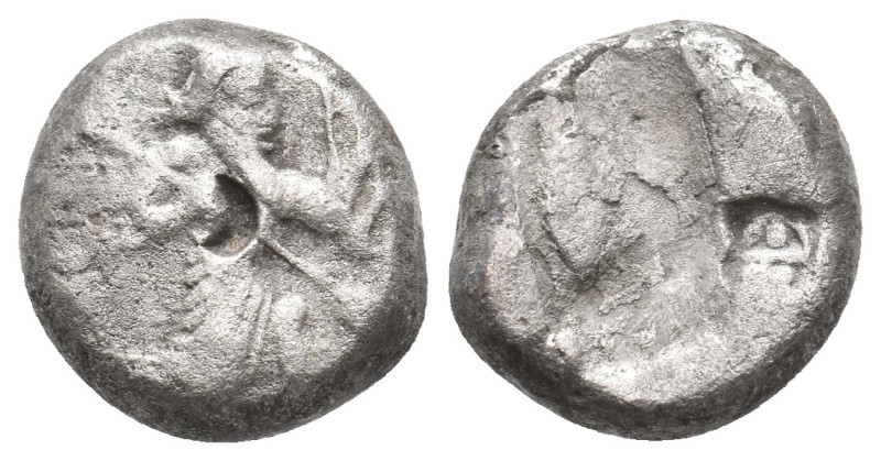 PERSIA. Achaemenid empire. (5th-4th century BC). AR Siglos. 5.40 g 14.35 mm