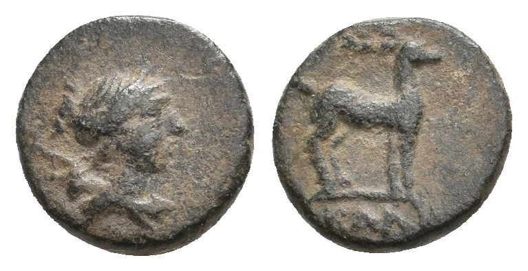 LYCIA. Kalynda. (Circa 1st century BC). Ae. 1.03 g. 10.10 mm.