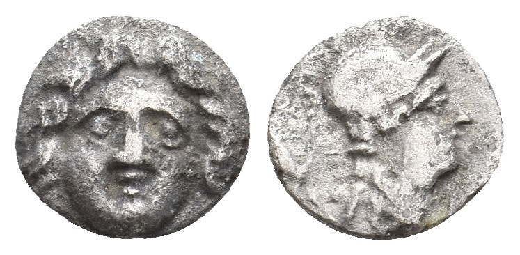 PISIDIA. Selge. (Circa 4th-3rd Century BC). AR Obol. 0.78 g 9.60 mm