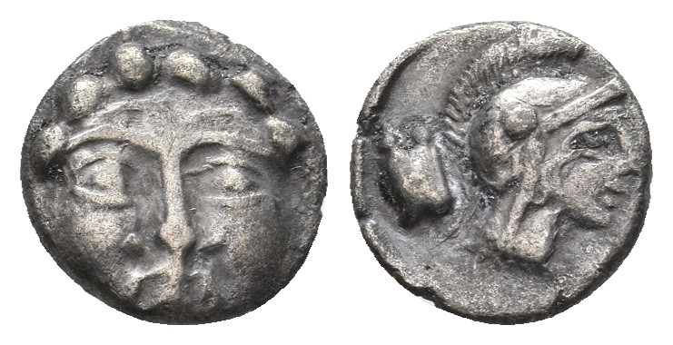 PISIDIA. Selge. (Circa 350-300 BC). AR Obol. 0.91 g 9.85 mm