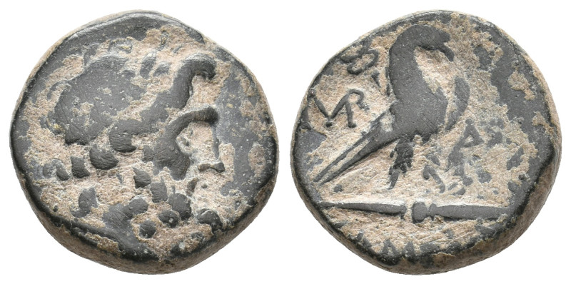 PHRYGIA. Amorion. (2nd-1st centuries BC). Ae. 8.60 g 18.20 mm