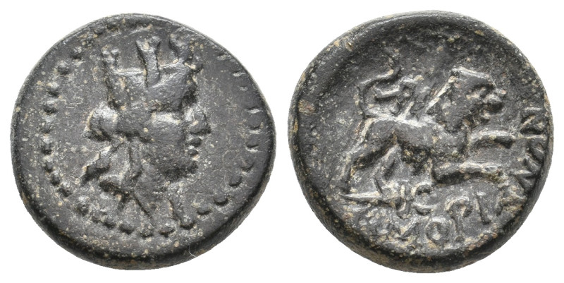 PHRYGIA. Amorion. (2nd-1st century BC). Ae. 4.65 g. 16.85 mm