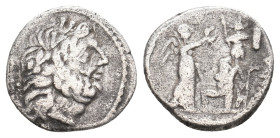 Roma Republic. Uncertain. 1.75 g. 14.05 mm.