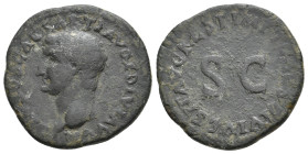GERMANICUS, Died 19 AD. AE, As. Rome. 8.71 g. 25.80 mm.
