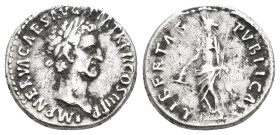 NERVA, 96-98 AD. AR, Denarius. Rome. 3.62 g. 17.40 mm.