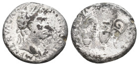 NERVA, 96-98 AD. AR, Denarius. Rome. 3.25 g. 18.45 mm.