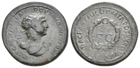 TRAJAN, 98-117 AD. AE, As. Rome. 10.16 g. 24.6 mm.
Struck for circulation in the East.