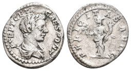 GETA, 209-211 AD. AR, Denarius. Rome. 3.45 g. 19.30 mm.