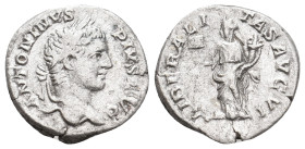 CARACALLA, 198-217 AD. AR, Denarius. Rome. 3.10 g. 18.10 mm.