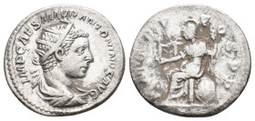 ELAGABALUS, 218-222 AD. AR, Antoninianus. Rome. 3.97 g. 21.75 mm.