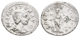 JULIA MAESA Augusta, 218-224/5 AD. AR, Quinarius. Rome. 2.44 g. 20.50 mm.