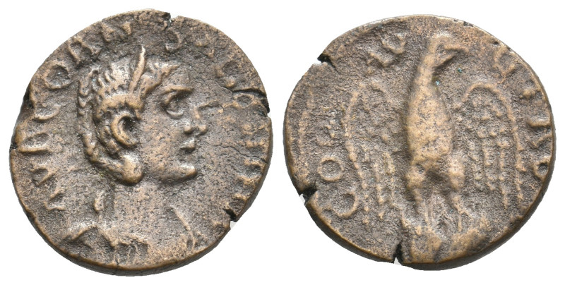 TROAS, Alexandria. Salonina, 254-258 AD. AE. 4.67 g. 20 mm.