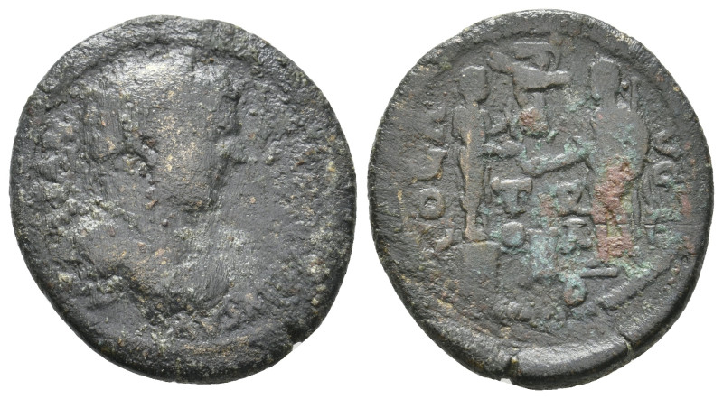 TROAS, Alexandreia. Caracalla, 198-217 AD. AE. 8.64 g. 27.10 mm.