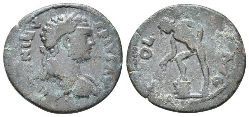 TROAS, Alexandria. Caracalla, 198-217 AD. AE, As. 6.03 g. 25.65 mm.