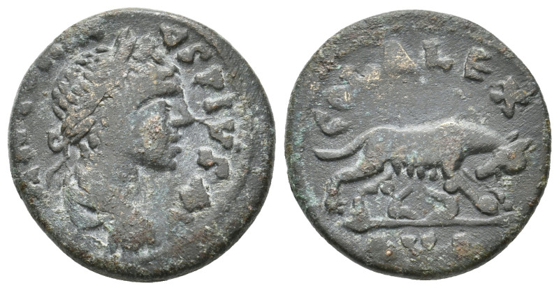 TROAS, Alexandria. Elagabalus, 218-222 AD. AE. 7.33 g. 23.15 mm.