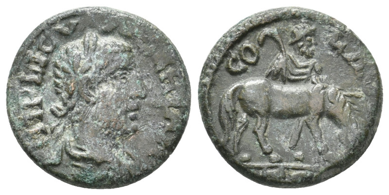 TROAS, Alexandria. Gallienus, 253-268 AD. AE. 4.76 g. 19.70 mm.