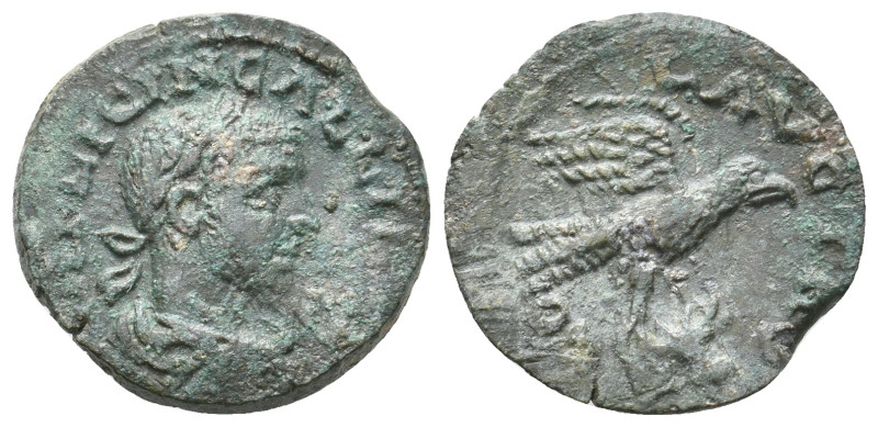 TROAS, Alexandria. Gallienus, 253-268 AD. AE, As. 5.74 g. 21.45 mm.