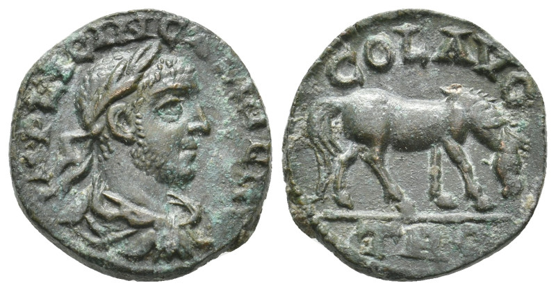 TROAS, Alexandria. Gallienus, 253-268 AD. AE, As. 5.73 g. 20.20 mm.