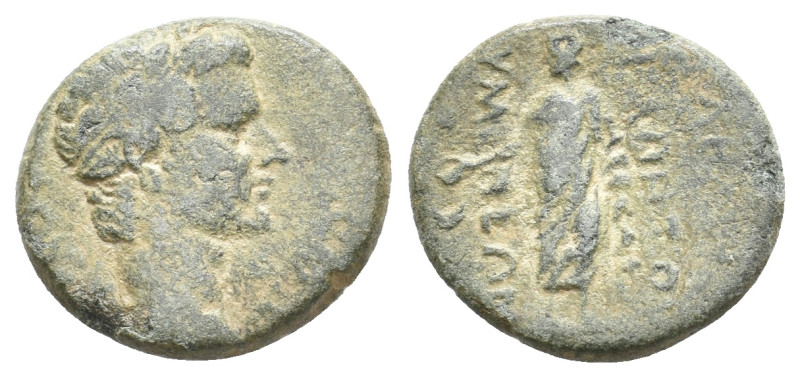 PHRYGIA, Dionysopolis or Laodicea. Tiberius as Augustus, 14-37 AD. AE. 3.50 g. 1...