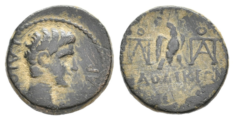 PHRYGIA, Laodicea ad Lycum. Augustus, 27 BC-14 AD. AE. 2.77 g. 14.20 mm.