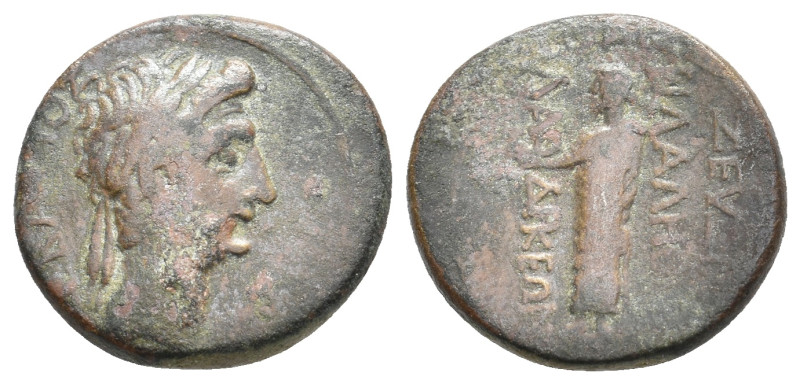 PHRYGIA, Laodicea ad Lycum. Augustus, 27 BC-14 AD. AE. 4.33 g. 18.85 mm.