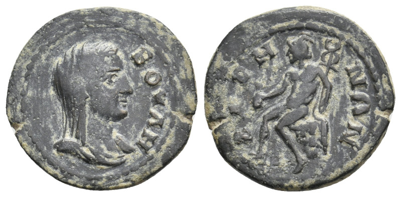 PISIDIA, Baris. Pseudo-autonomous, 3rd century AD. AE. 4.44 g. 21.60 mm.