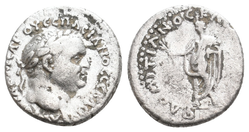 CAPPADOCIA, Caesare. Vespasian with Domitian, 69-79 AD. AR, Drachm. 3.12 g. 16.7...