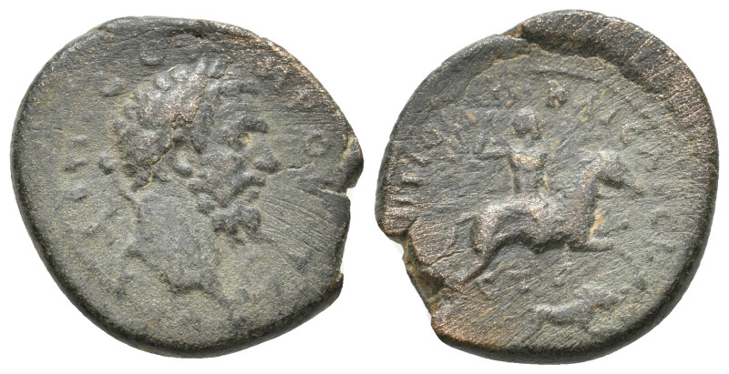 CAPPADOCIA, Caesarea. Septimius Severus, 193-211 AD. AE. 8.20 g. 24.80 mm.