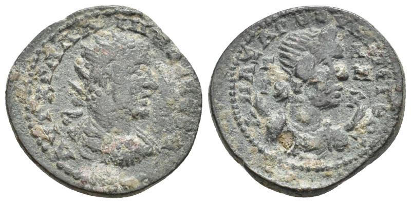 CILICIA, Anazarbos. Trebonianus Gallus, 251-253 AD. AE. 9.45 g. 24.6 mm.