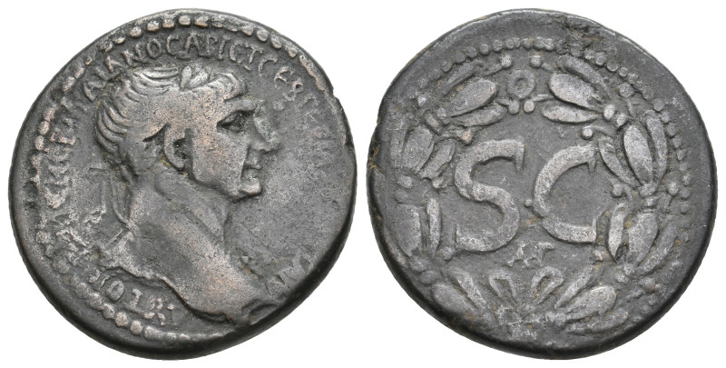 SELEUCIS & PIERIA, Antioch. Trajan, 98-117 AD. AE. 14.46 g. 28.5 mm.