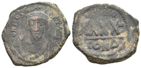 PHOCAS, 602-610 AD. AE, Follis. Constantinople. 12.75 g. 31.50 mm.