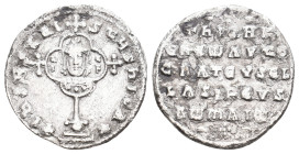 NICEPHORUS II PHOCAS, 963-969 AD. AR, Miliaresion. Constantinople. 2.60 g. 21.60 mm.