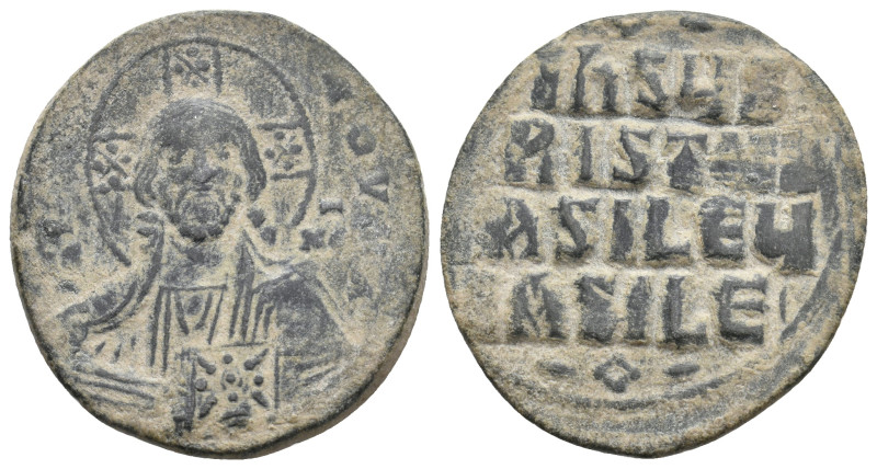 Anonymous Folles. Class A2. Attributed to BASIL II & CONSTANTINE VIII, 976-1025 ...