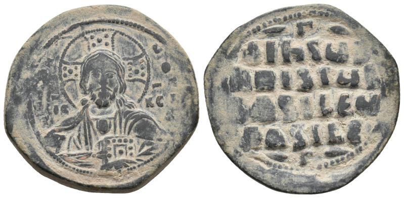 Anonymous Folles. Class A2. Attributed to BASIL II & CONSTANTINE VIII, 976-1025 ...