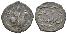 SELJUQ of RUM AE Fals, Kayqubad I as Malik of Tokat.(1210-1213 AD) 9.73 g. 30.45 mm.