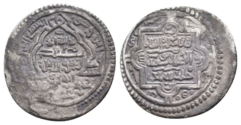 Islamic, Ilkhanid silver dirham, ABU SA’ID BAHADUR AH 716-36 / 1316-36 AD. 1.67 ...