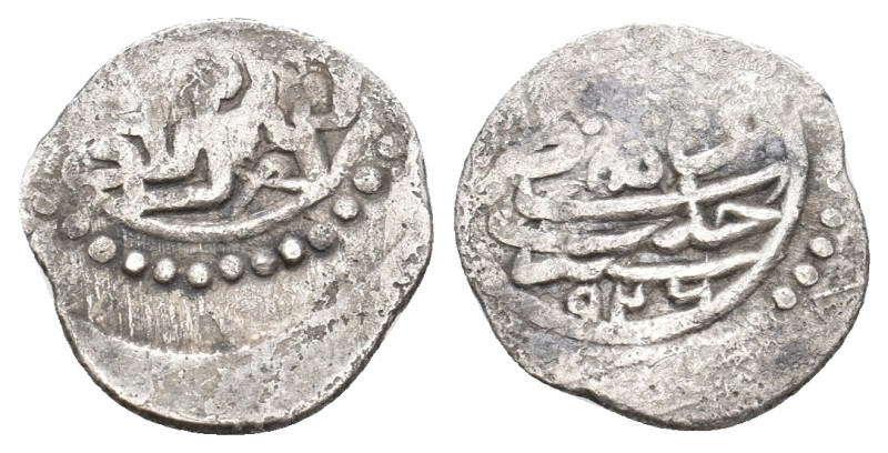 Ottoman Empire, SULEYMAN I. 1520-1566 AD / 926 AH. AR, Akce. Halab. 1.03 g. 14.6...