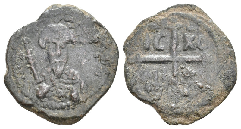 Crusaders. Antioch. TANCRED, Regent 1101-1112 AD. AE, Follis. Antioch. 3.66 g. 2...