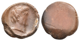 Roman Tessera. 1.65 g. 18.30 mm.