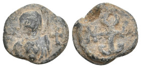 Byzantine Seal. 3.44 g. 15.1 mm.