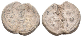 Byzantine Seal. 5.26 g. 19.20 mm.