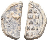 Byzantine Seal. 9.55 g. 29.90 mm.