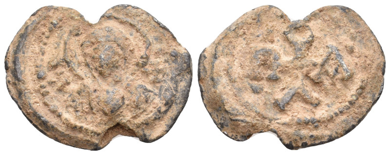 Byzantine Seal. 10.05 g. 27.2 mm.