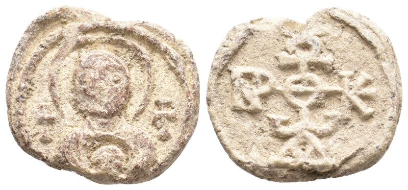 Byzantine Seal. 10.25 g. 22.10 mm.