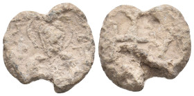 Byzantine Seal. 10.32 g. 24.40 mm.