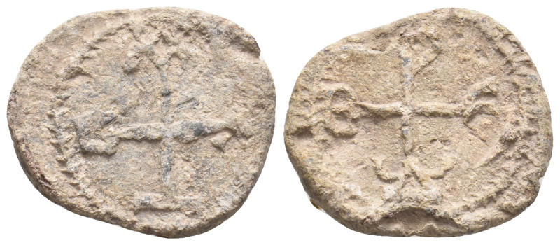 Byzantine Seal. 10.46 g. 25.50 mm.